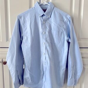 Dillard’s Class Club, Gold Label blue button down